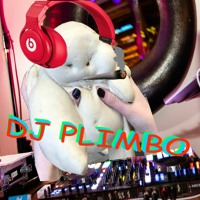 picture of a humanoid-shaped pizza dough wearing headphones and smoking a fat doink, dj-ing